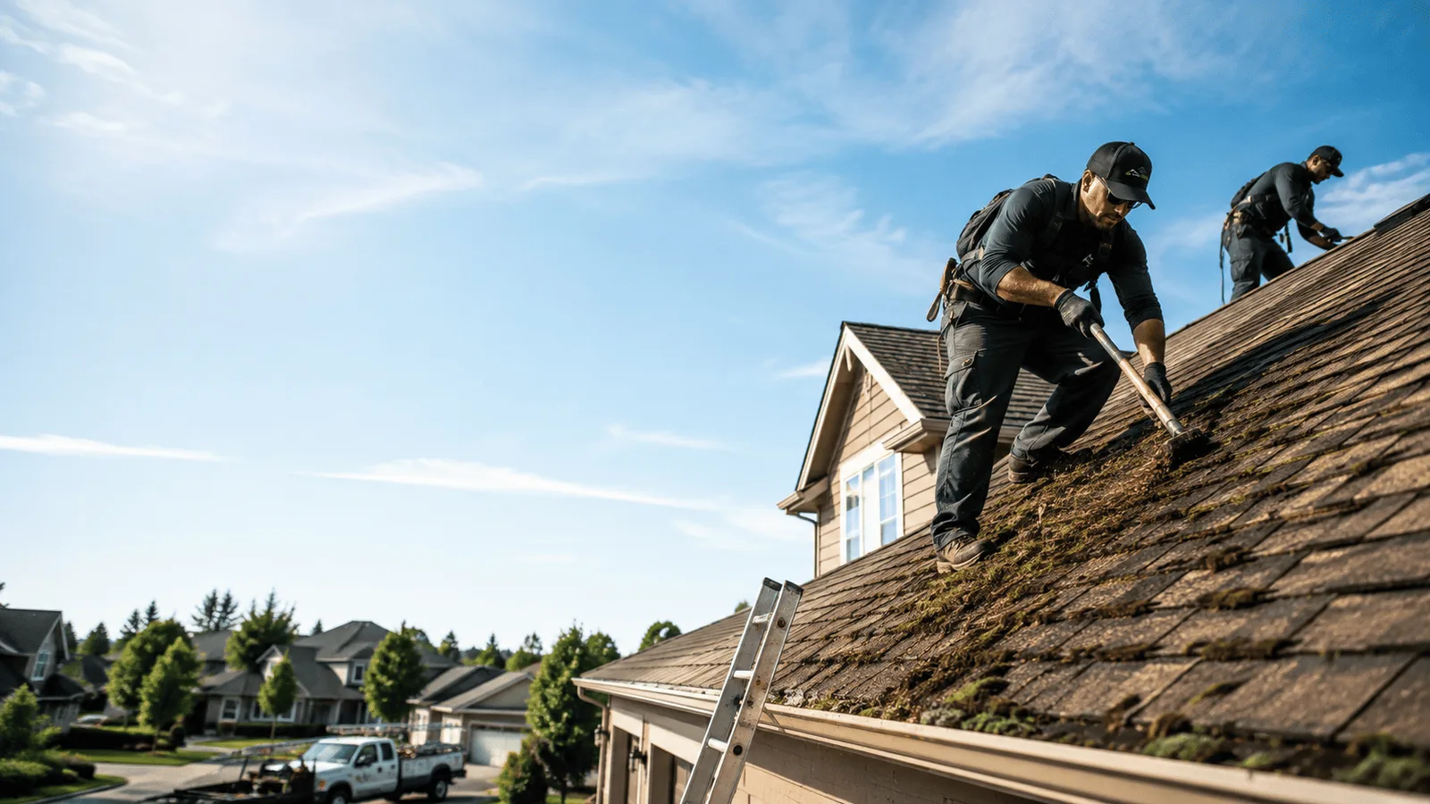 Roof Moss Removal in Hamlin, TX near me